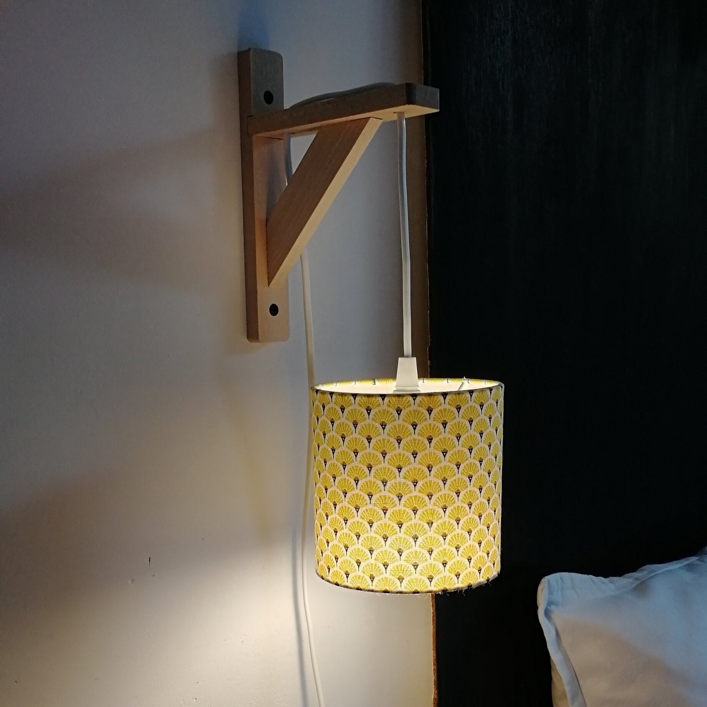 Applique murale suspendue Éventails - Mademoiselle Lumière