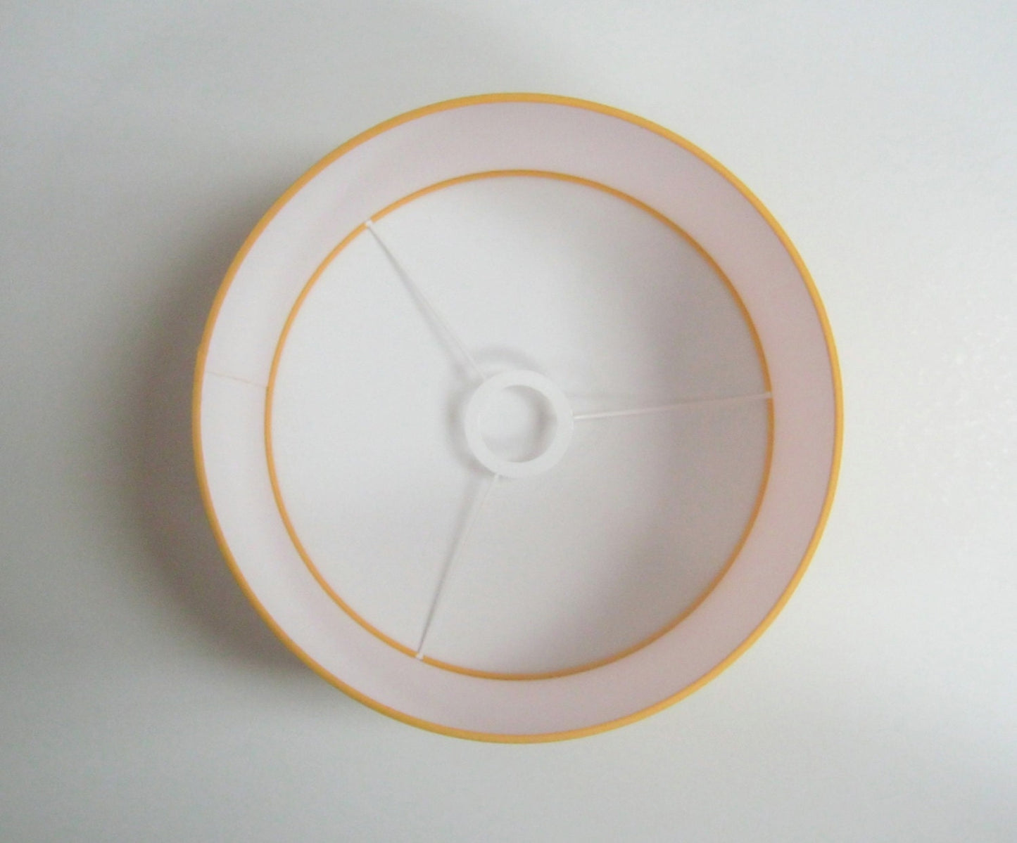 Abat-jour rond uni jaune pâle/jaune poussin / jaune vif / jaune moutarde pour pied de lampe/ lampadaire ou suspension