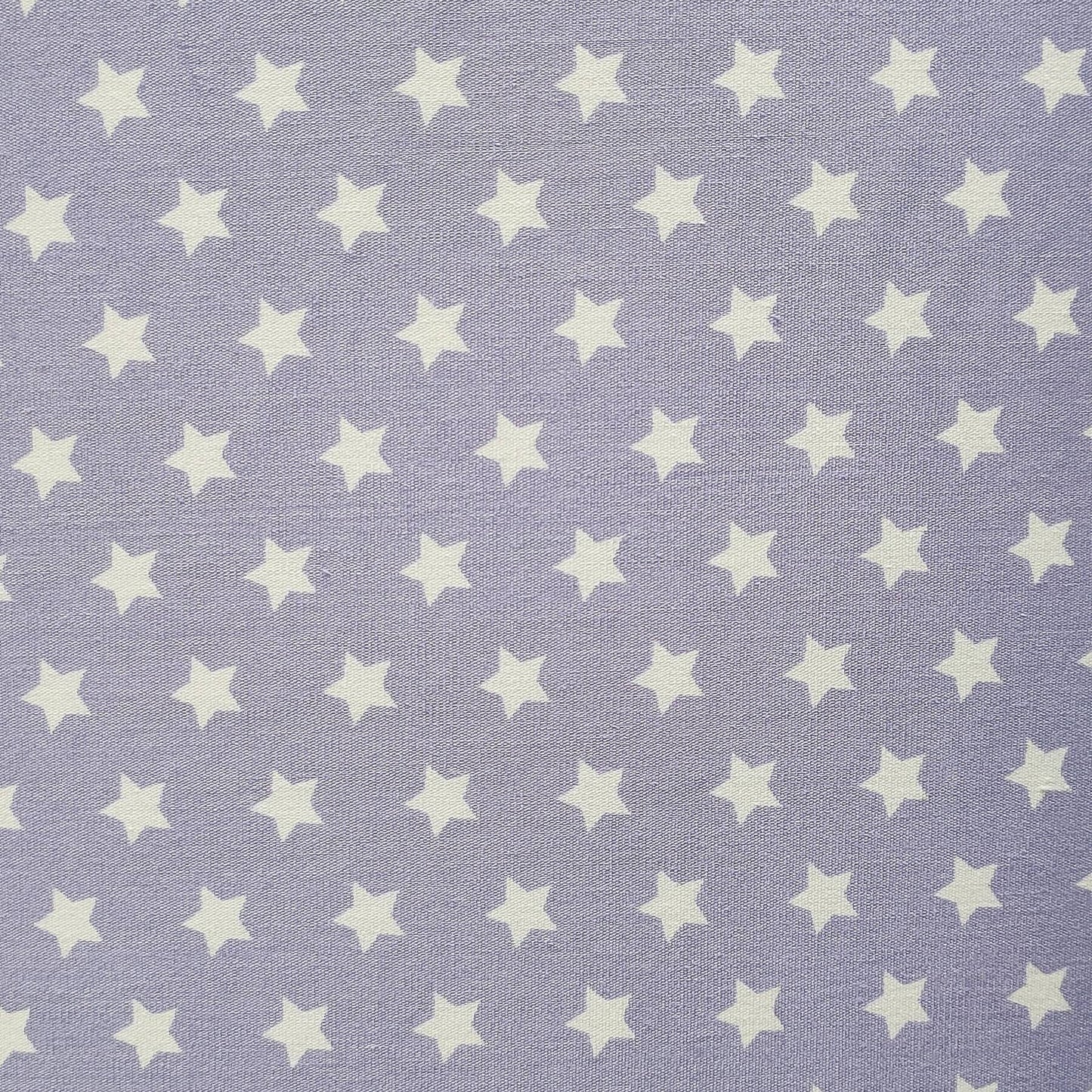 Abat-jour rond Étoiles blanches sur fond violet parme pour pied de lampe lampadaire suspension chambre bébé enfant