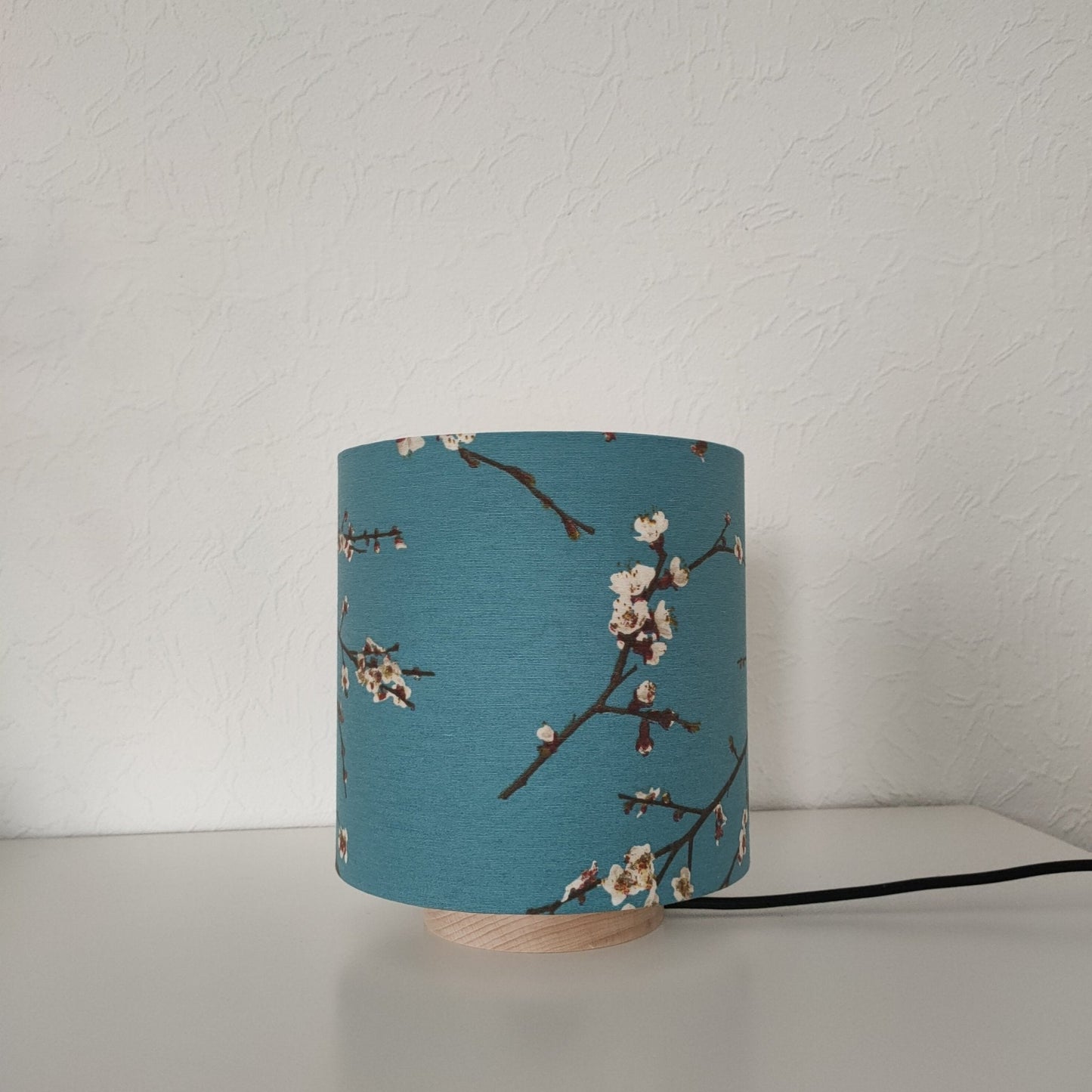 Lampe à poser socle Cerisier - Mademoiselle Lumière Cerisier rose