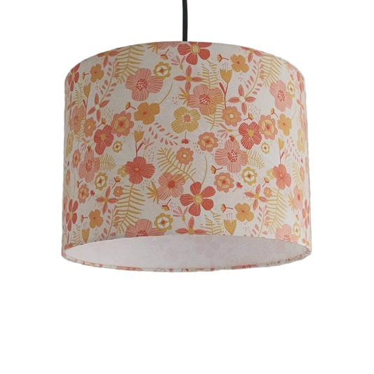 Abat-jour Fleurs Oranges