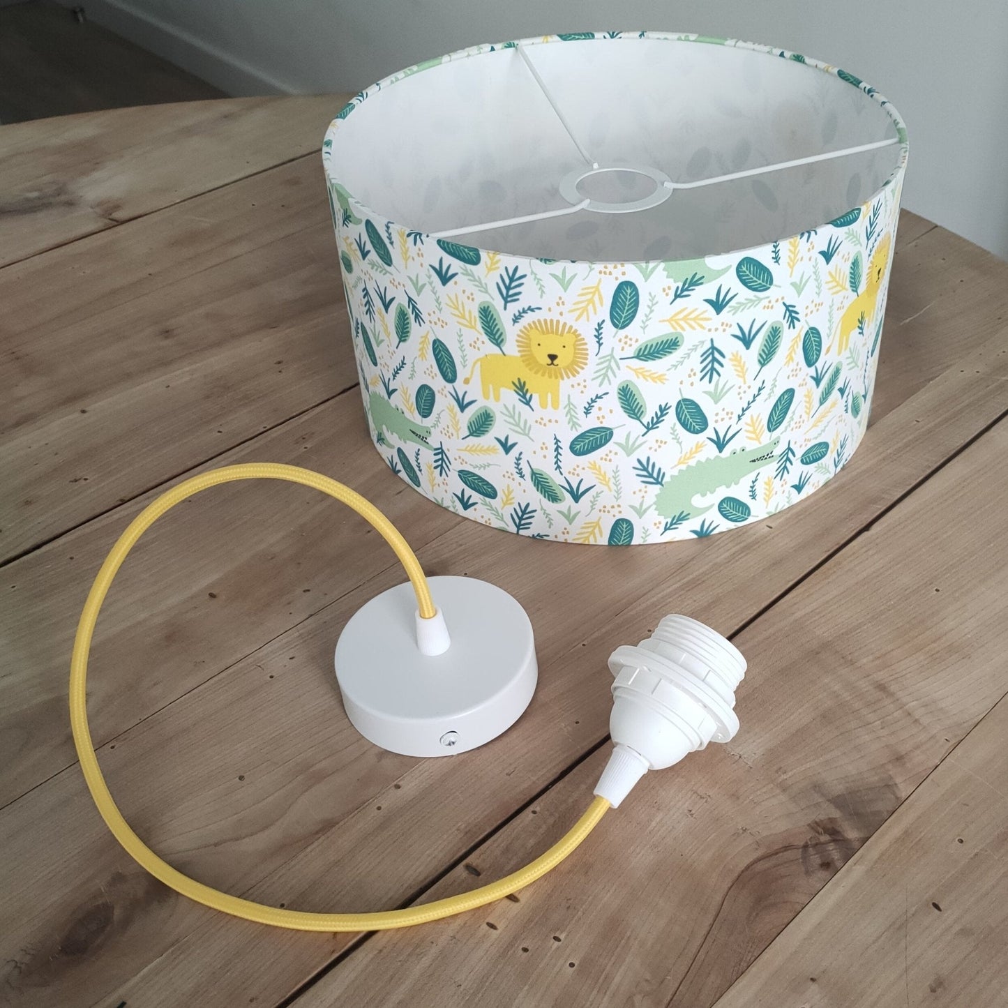 Mini câble électrique pour suspension - Mademoiselle Lumière Blanc