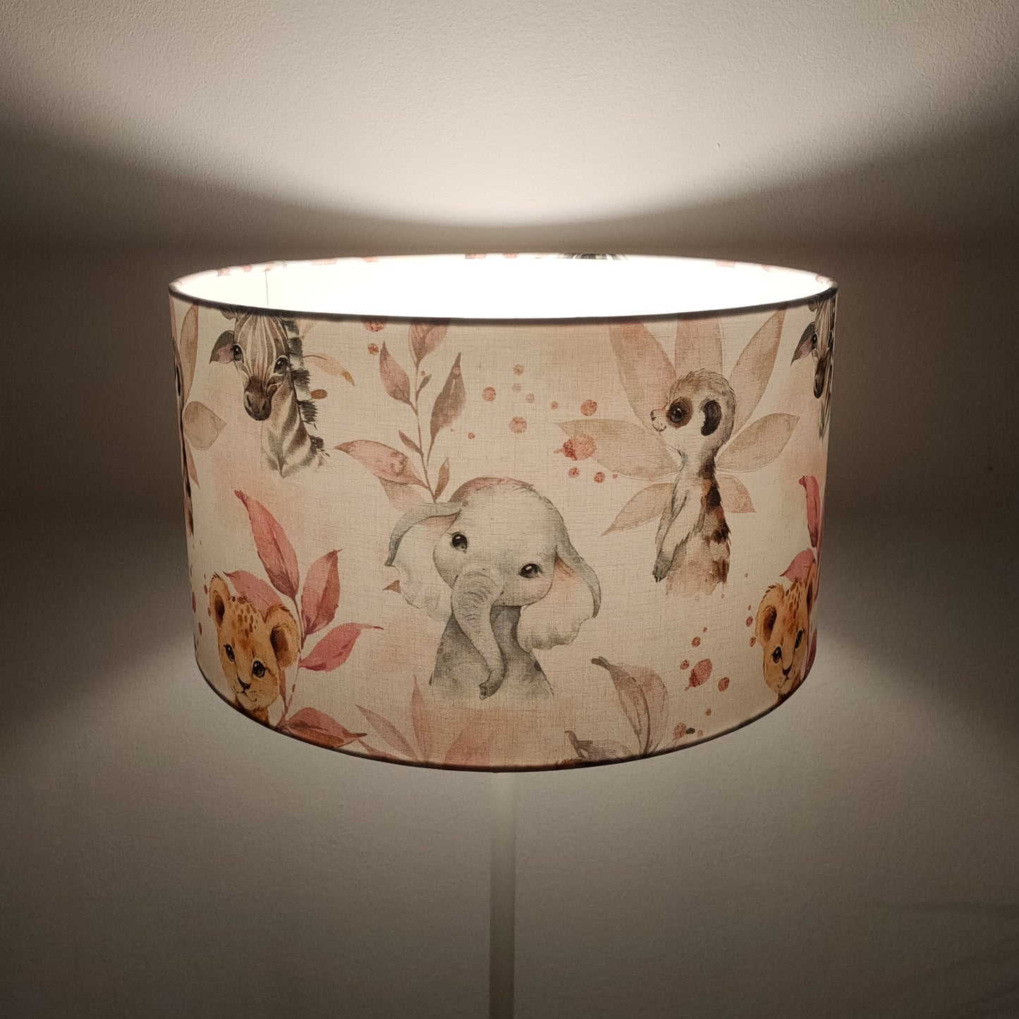 Abat-jour Savane Rose/ violet