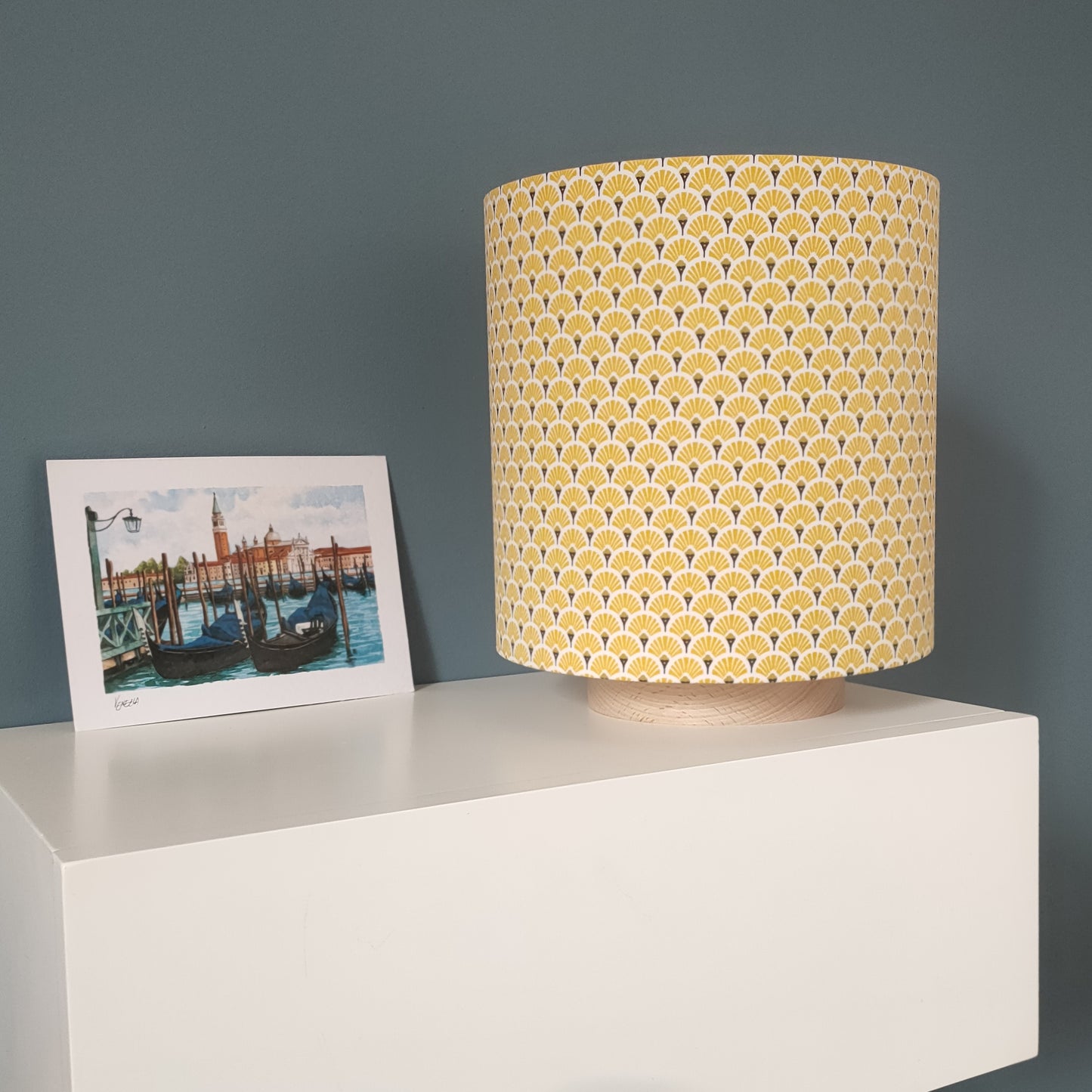 Lampe à poser socle Éventails