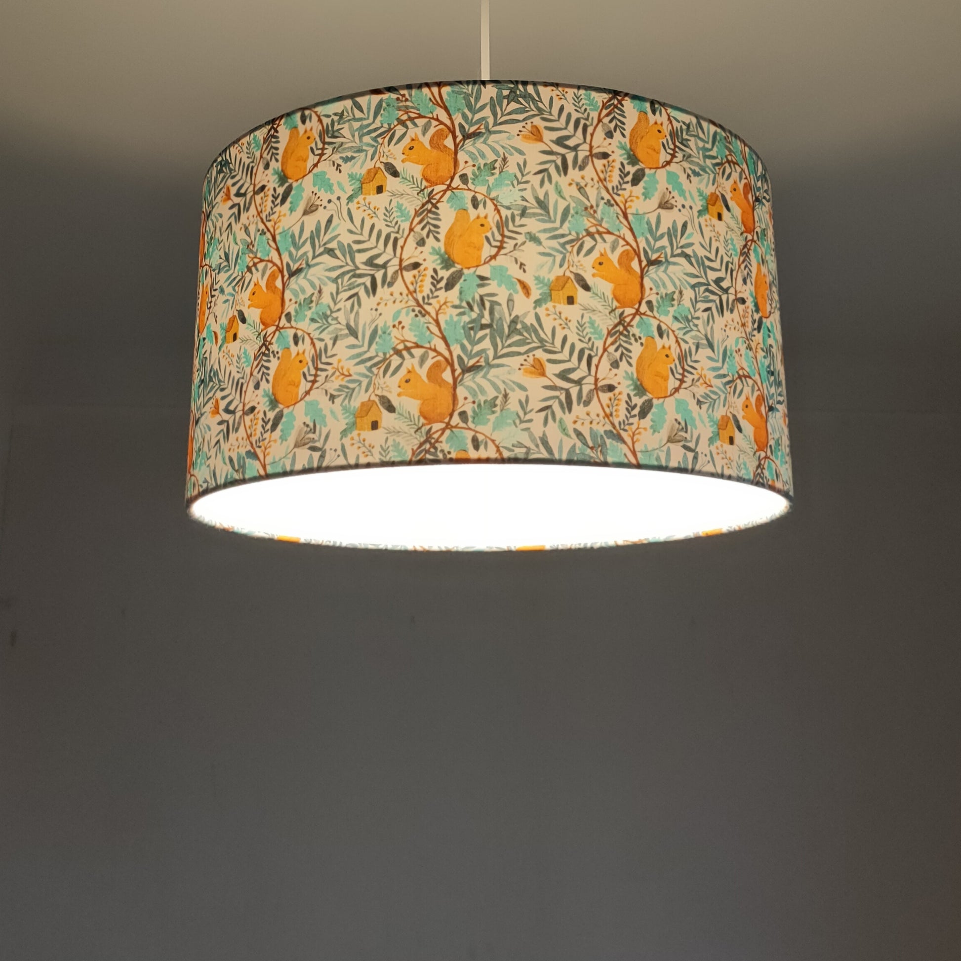 Suspension Petits écureuils - Mademoiselle Lumière suspension